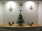 市立函館病院にもクリスマスの雰囲気が 02